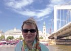 Lynne on Riverboat cruise